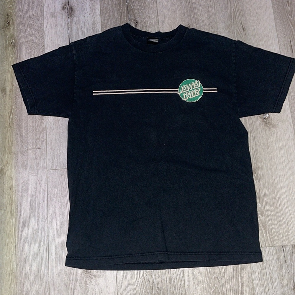 Oversized Santa Cruz black t shirt